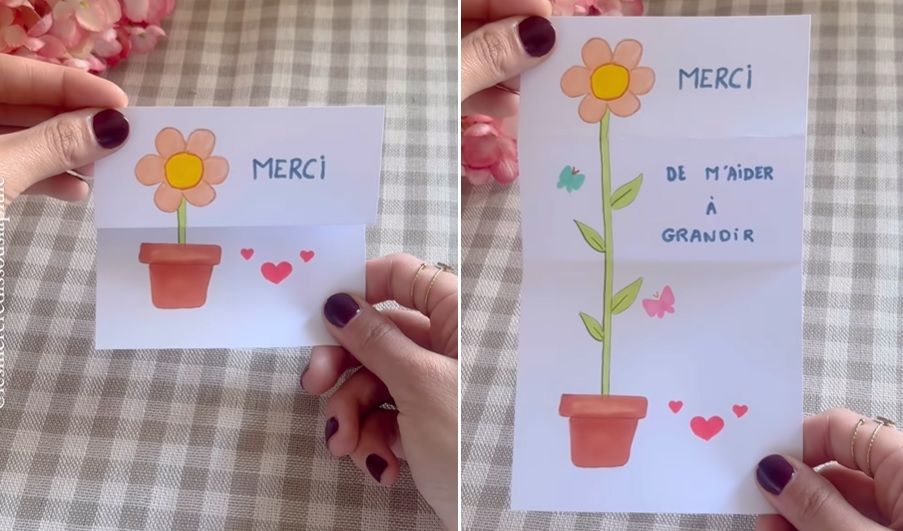 Fête des Mères : le tuto parfait pour faire une adorable carte Bonne Fête Maman ! | So Busy Girls