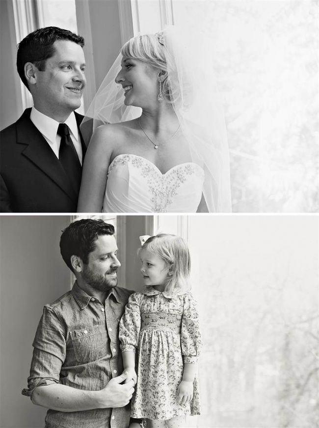 Cet homme a refait ses photos de mariage avec sa petite fille après le décès de sa femme... et elles sont magnifiques | So Busy Girls