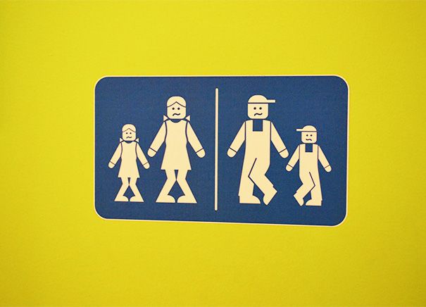 Les 30 signalétiques de toilettes les plus créatives | So Busy Girls