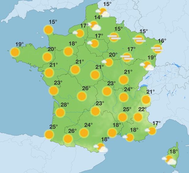 M&eacute;t&eacute;o : une semaine presque estivale, mais ce retournement va tout changer d&egrave;s jeudi