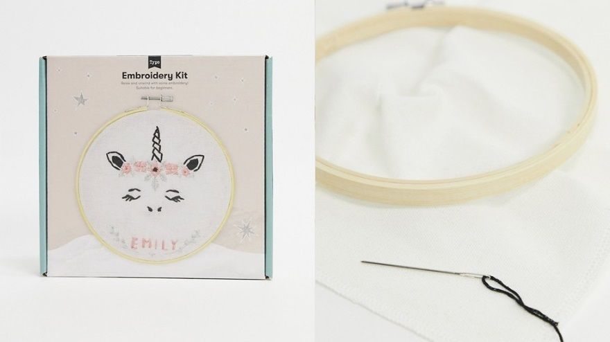 Ce kit de broderie licorne va rendre vos soirées d'hiver tellement plus relaxantes | So Busy Girls