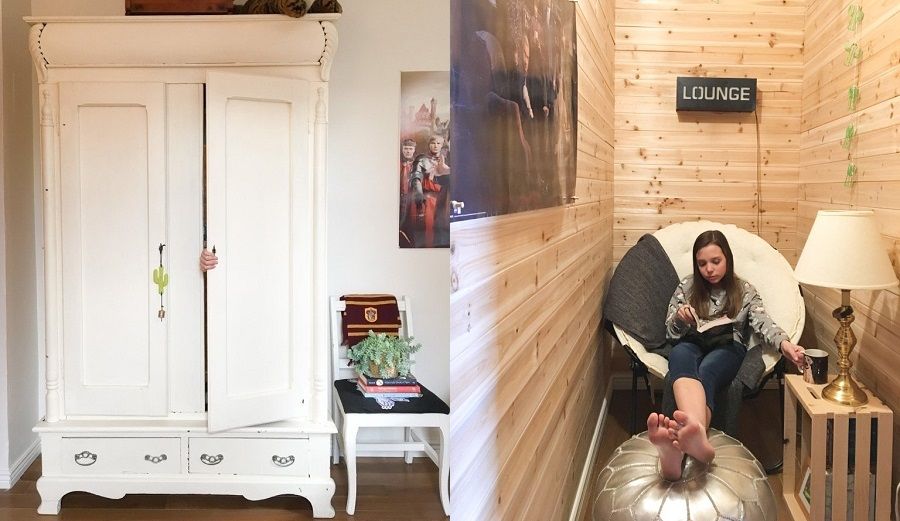 Comment cette maman a transformé un placard en une chambre secrète géniale pour sa fille | So Busy Girls