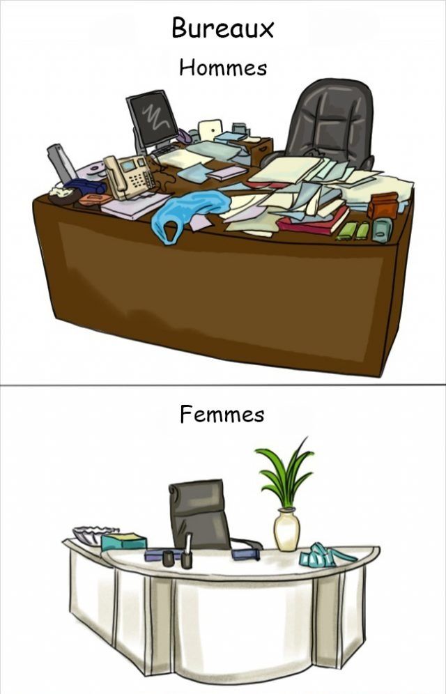 12 différences flagrantes entre les hommes et les femmes | So Busy Girls