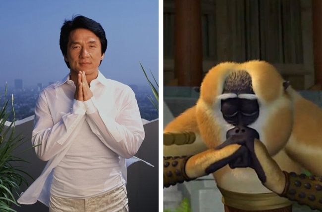 Jackie Chan — Maître Singe (Kung Fu Panda) | So Busy Girls