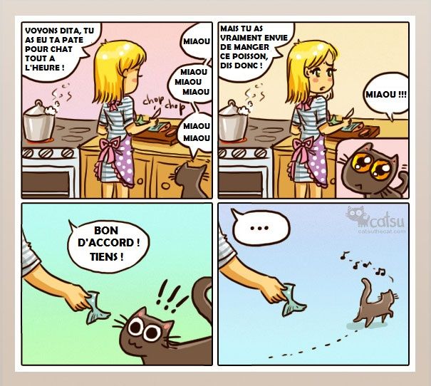 14 illustrations rigolotes qui résument parfaitement la vie avec un chat | So Busy Girls