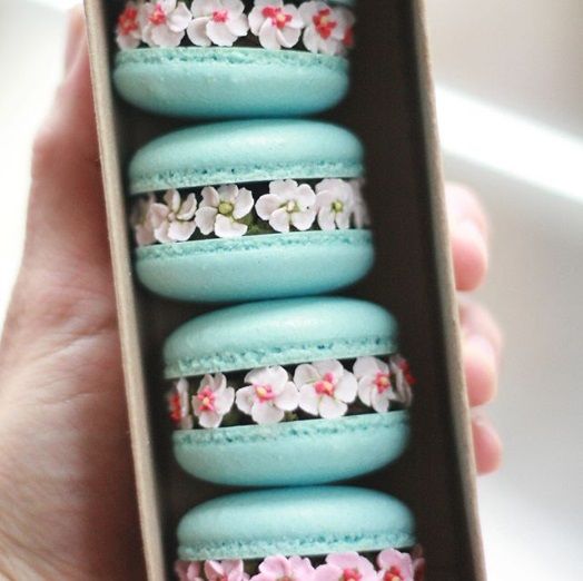 Ces sublimes macarons fleuris sont tellement jolis que vous n'oserez pas les manger | So Busy Girls