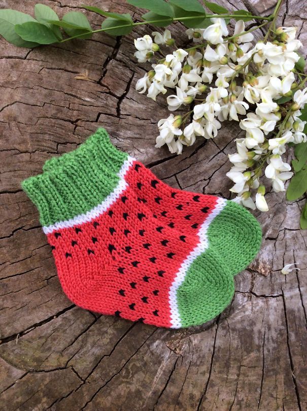 Des chaussettes pastèque | So Busy Girls