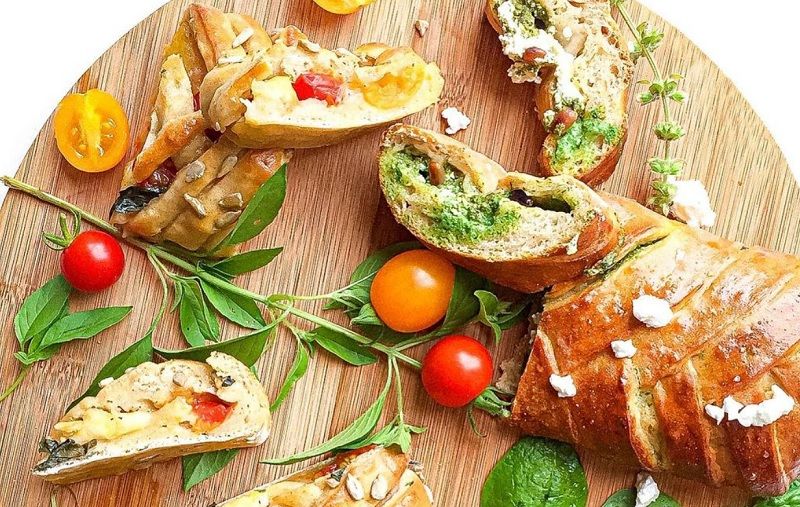 La recette de pain tressé tomates cerises, mozzarella et basilic maison | So Busy Girls