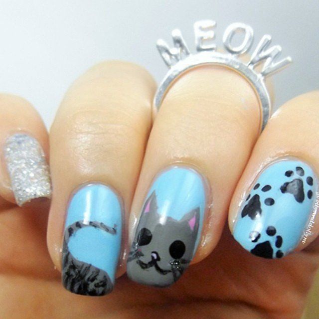 Les amoureuses des chats vont adorer ces nail arts félins | So Busy Girls