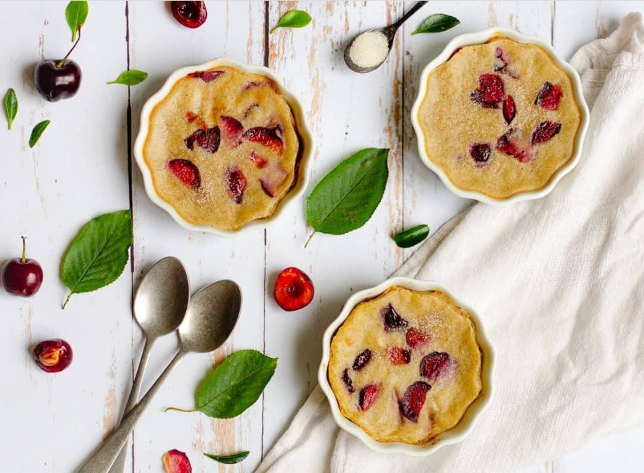 La recette des clafoutis aux cerises vegan et gourmands | So Busy Girls