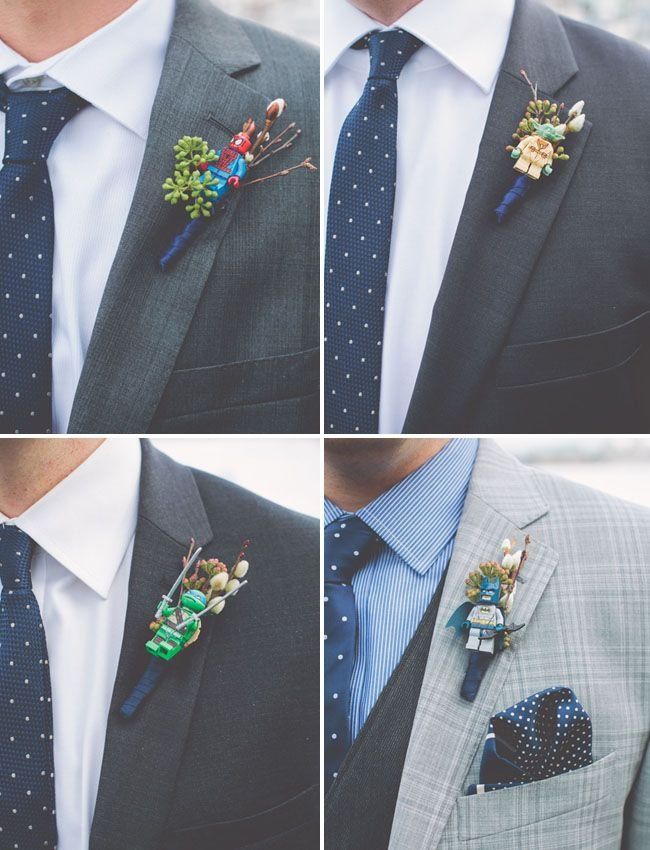 Boutonnières Lego | So Busy Girls