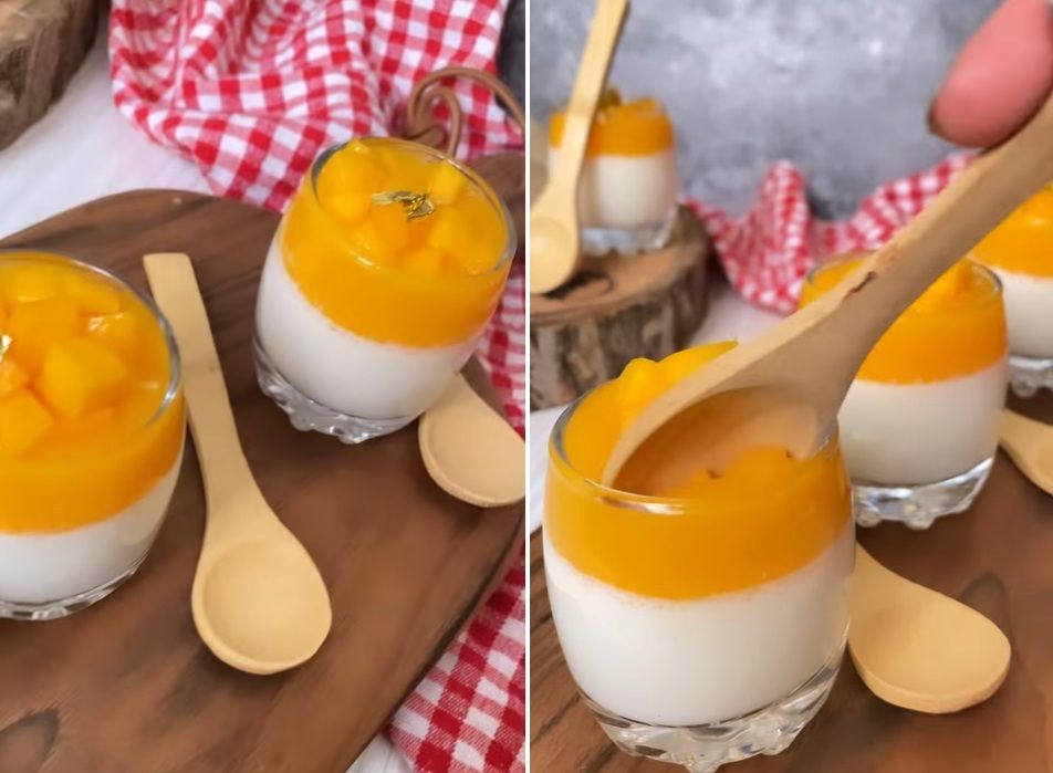 La recette de panna cotta à la mangue pour un dessert fruité et très frais | So Busy Girls
