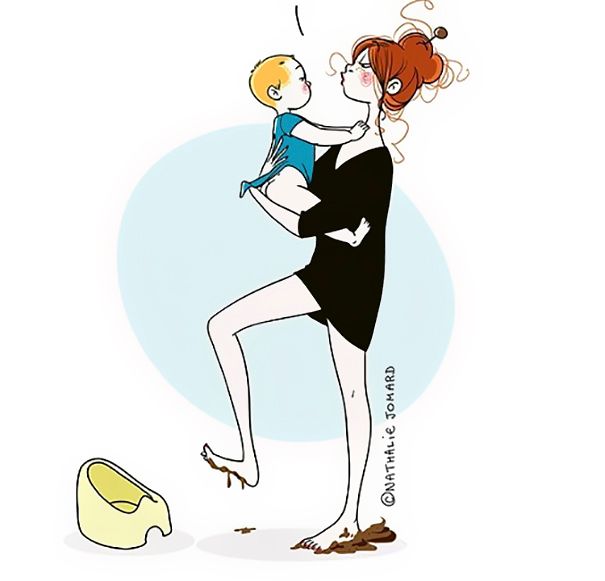 Cette maman explique ce que c'est d'avoir des enfants en 17 illustrations hilarantes | So Busy Girls