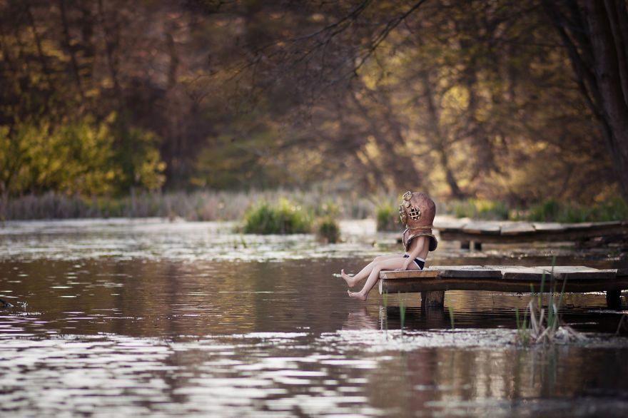 Cette maman crée des costumes magnifiques pour ses enfants et les photographie pour des clichés féeriques | So Busy Girls