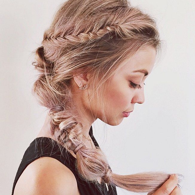 PLUSIEURS VARIANTES DE TRESSES : UNE TRESSE QUI DEMARRE SUR LE HAUT DE LA TÊTE | So Busy Girls