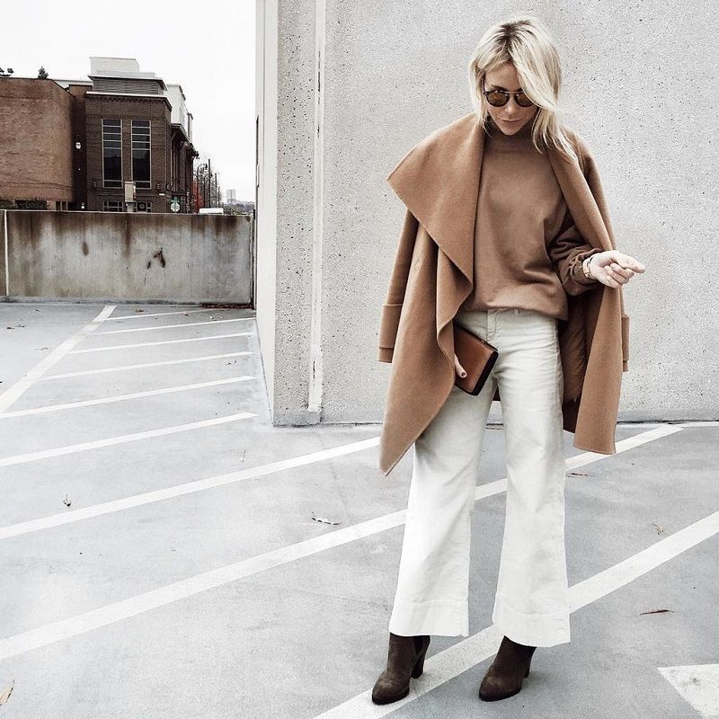 AVEC UN JEAN BLANC PATTES D'ELEPHANT | So Busy Girls