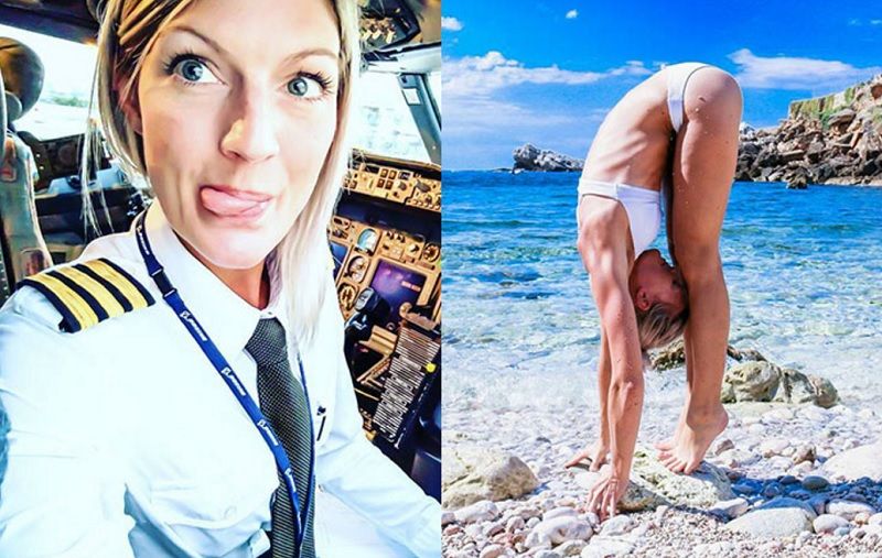 Les selfies incroyables de cette pilote de ligne suédoise affolent le web | So Busy Girls