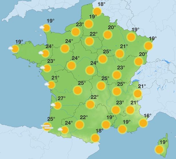 M&eacute;t&eacute;o : une semaine presque estivale, mais ce retournement va tout changer d&egrave;s jeudi