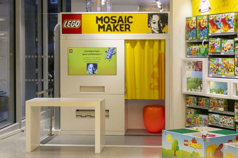 Obtenez votre portrait en Lego grâce au Lego Mosaic Maker | So Busy Girls