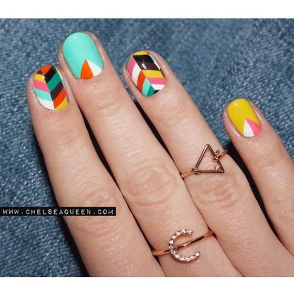 27 idées de manucures qui mettront en valeur vos ongles courts | So Busy Girls