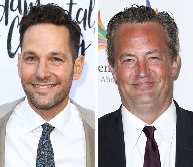 Paul Rudd et Matthew Perry — 47 ans | So Busy Girls