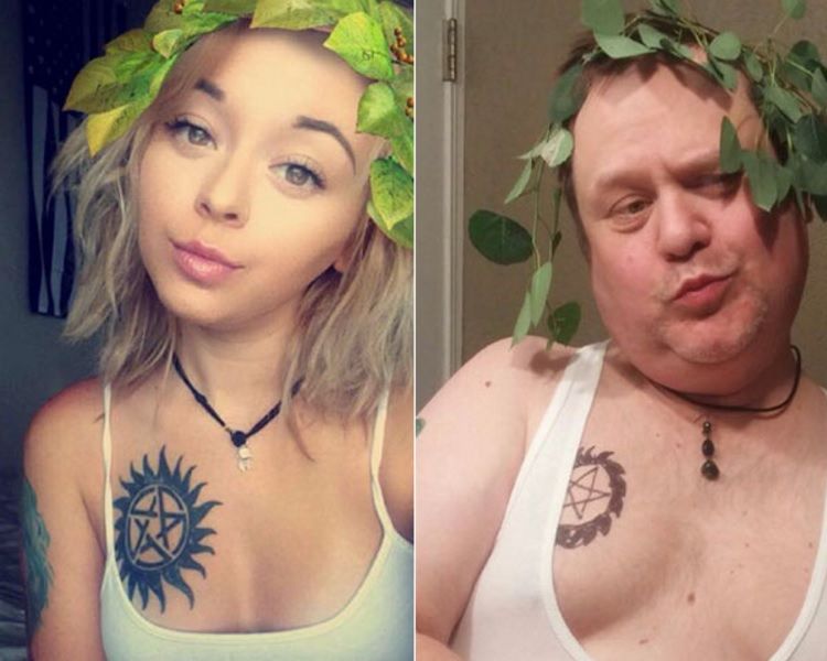 Ce père reproduit les selfies de sa fille pour l'embêter... et le résultat est hilarant ! | So Busy Girls