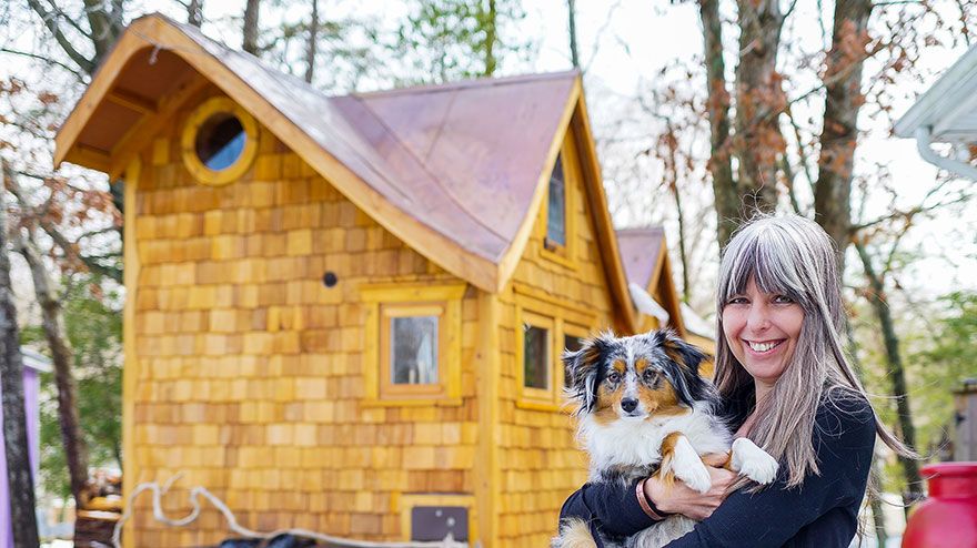 7 charmantes maisons plus petites que votre chambre | So Busy Girls