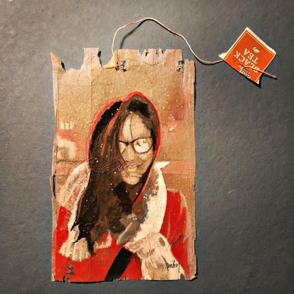 Elle dessine sur des sachets de thé usagés et le résultat est magnifique | So Busy Girls