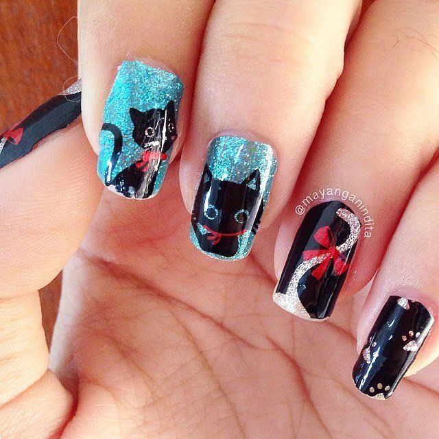 Les amoureuses des chats vont adorer ces nail arts félins | So Busy Girls