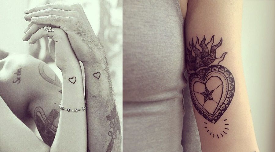 48 idées de tatouages coeur tellement mignons que vous voudrez les mêmes | So Busy Girls