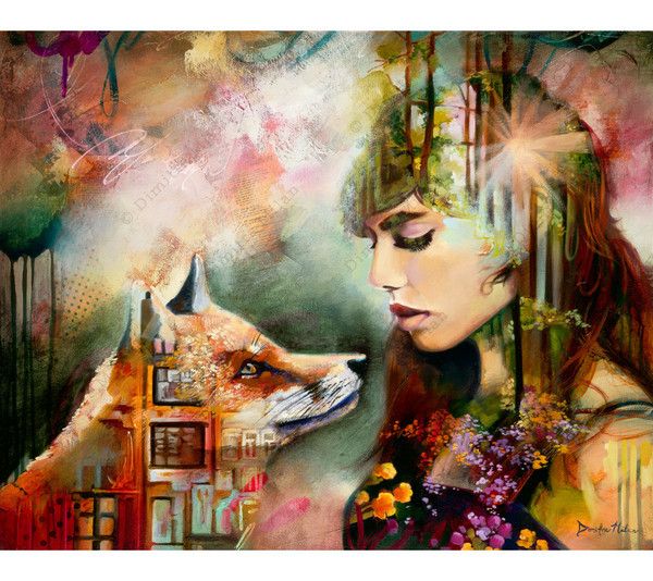 A seulement 16 ans, cette jeune artiste a déjà un talent incroyable et peint des toiles absolument fantastiques ! | So Busy Girls