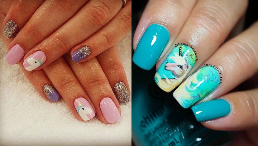 18 nail arts licorne qui nous font revenir quelques années en arrière (et ça fait du bien) | So Busy Girls