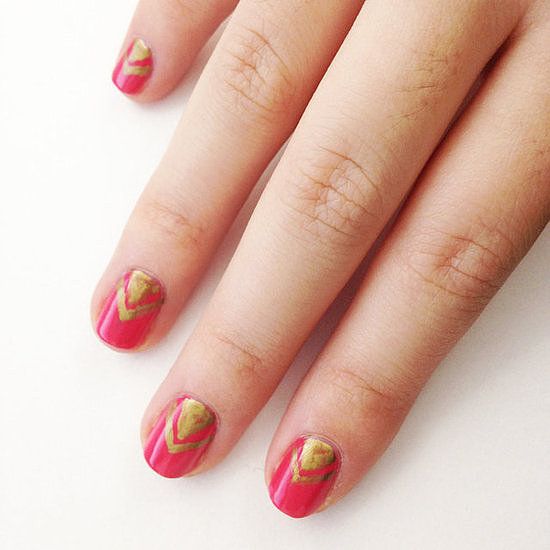 Un nail art original et féminin | So Busy Girls