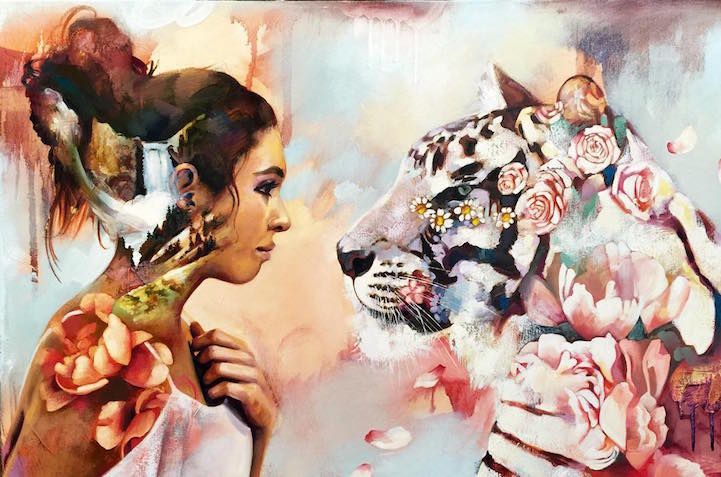A seulement 16 ans, cette jeune artiste a déjà un talent incroyable et peint des toiles absolument fantastiques ! | So Busy Girls