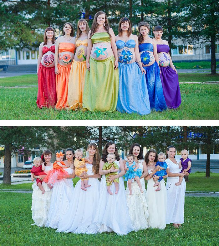 20 photos de mamans avant et après leur grossesse | So Busy Girls