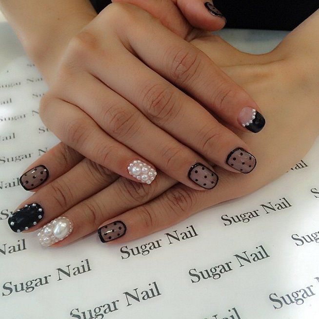 Un nail art délicat | So Busy Girls