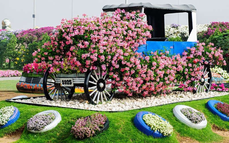 Découvrez le Dubaï Miracle Garden, le plus grand jardin de fleurs du monde ! | So Busy Girls
