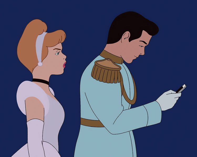 12 films Disney illustrés comme s’ils se déroulaient en 2017 | So Busy Girls