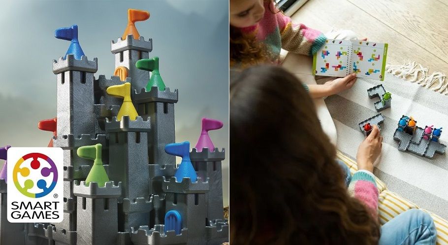 Château Formes de Smart Games, le cadeau ludique et amusant à offrir pour Noël | So Busy Girls