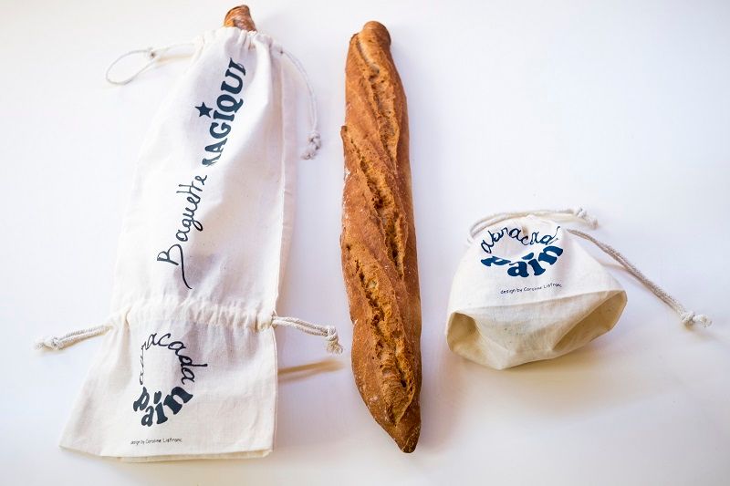 AbracadaPAIN, le premier sac à pain en coton recyclé durable et réutilisable | So Busy Girls