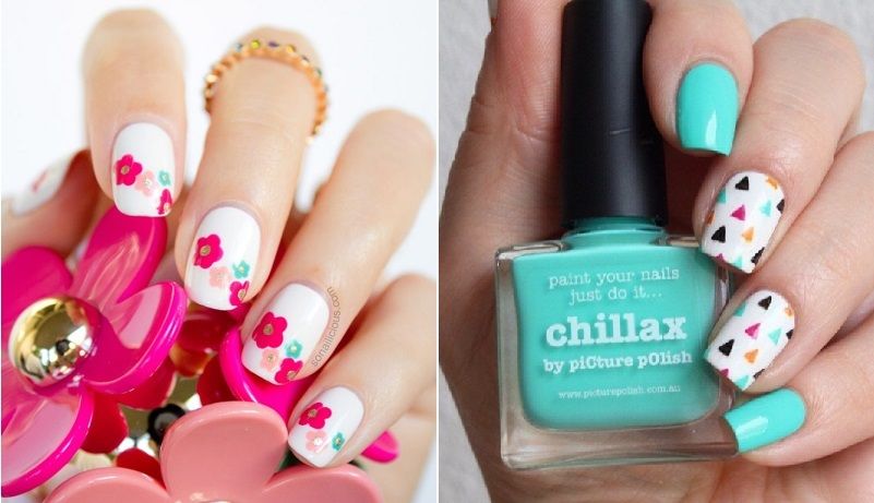 15 jolies idées pour un nail art printanier et ensoleillé | So Busy Girls