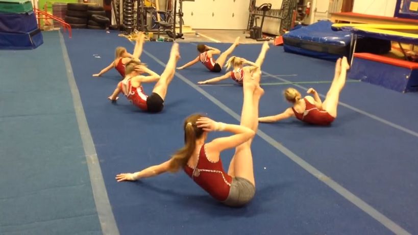 Voici comment les gymnastes musclent leurs abdos | So Busy Girls