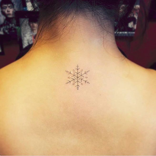 15 idées géniales de tatouages sur le thème de l'hiver | So Busy Girls