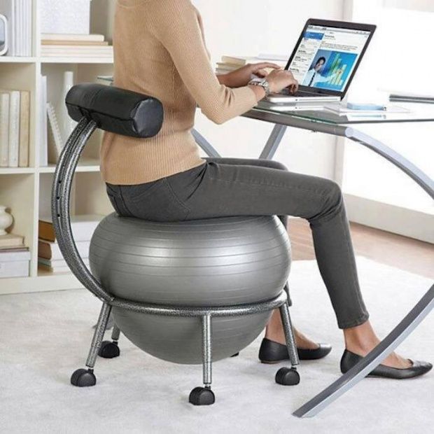 La chaise pour faire de l’exercice en travaillant | So Busy Girls