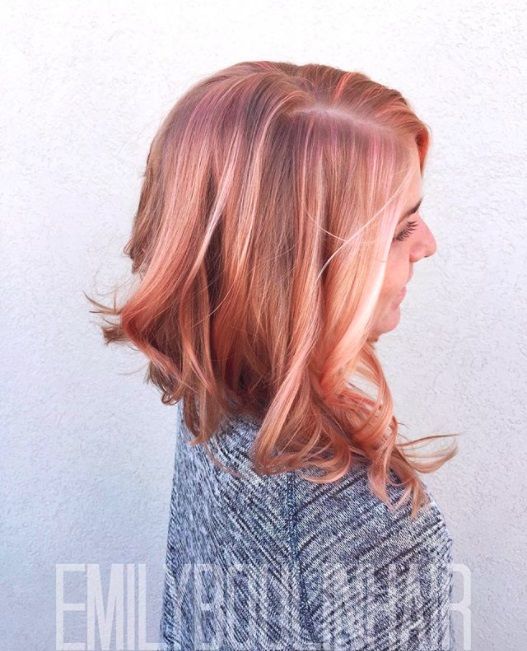 La preuve que la coloration Rose Gold est toujours la couleur arc-en-ciel parfaite pour vos cheveux | So Busy Girls