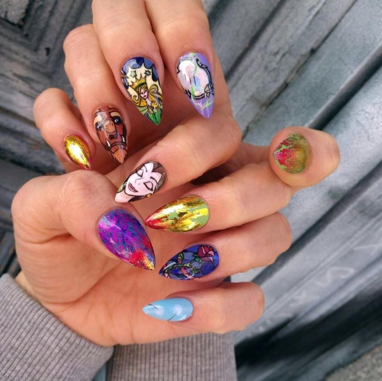 14 idées de nail arts La Belle et La Bête | So Busy Girls