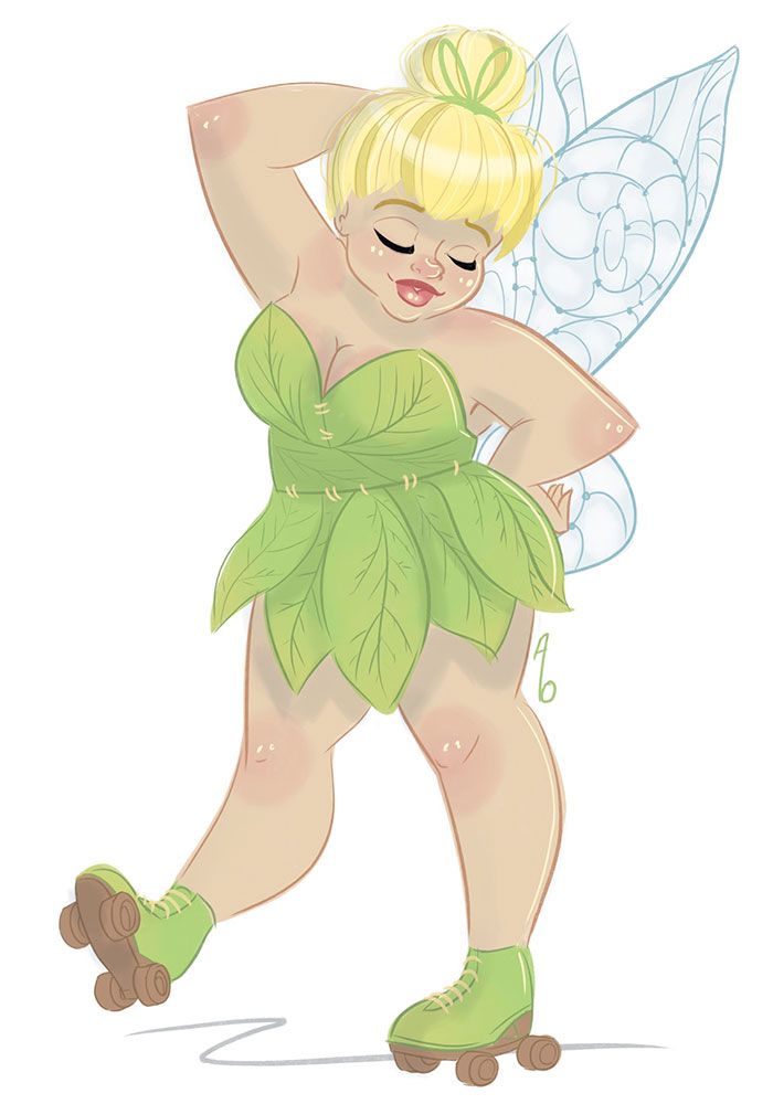 Découvrez à quoi ressemblent nos Princesses Disney préférées avec des rondeurs ! | So Busy Girls