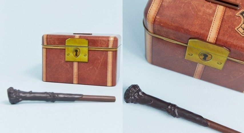 Cette tire-lire Harry Potter ne peut s'ouvrir qu'avec sa baguette magique, et elle est sublime | So Busy Girls