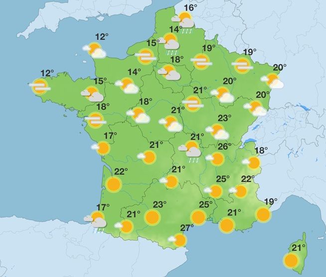 M&eacute;t&eacute;o : une semaine presque estivale, mais ce retournement va tout changer d&egrave;s jeudi