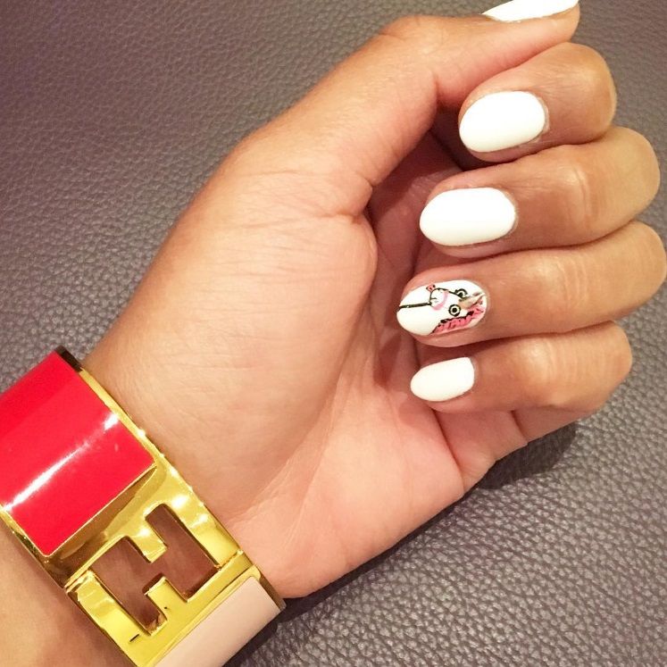 Un nail art licorne | So Busy Girls